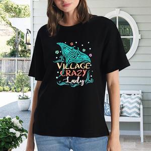 Của phụ nữ đồ họa T-shirt, ngắn tay áo tee, Tribal <span class=keywords><strong>Stingray</strong></span> thiết kế, mùa hè hàng đầu, quà tặng cho mẹ - Product Image 2