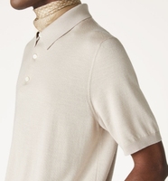 Pull-over pour homme de style basique, nouveau modèle, boutonné, col rabattu, manches courtes, style décontracté, à porter tous les jours
