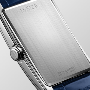 <b>Automatic</b> Mechanical <b>Wristwatch</b> with Diamond Bezel Roman Numerals Dial and Leather Strap Longinesing - Product Image 3