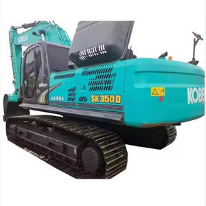 Excavadora Usada Kobelco SK350 de Gran Tamaño, 35 Toneladas, Oruga, con Aprobación EPA/CE, Venta de Componentes de Motor Principales a Bajo Precio - Product Image 1