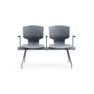 Chaise d'attente de bureau moderne 3 places pour centre commercial, école, hôpital, banque, hôtel et salle de sport, en plastique, en promotion - Product Image 5