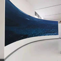 Pantalla LED Flexible Curva Digital QIANFAN P1.2 P1.5 P1.8 P2 P2.5 P3 P4, Columna, Cilindro, Anillo Redondo, Video Wall