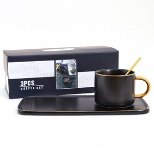 Solhui-Taza <span class=keywords><strong>de</strong></span> cerámica glaseada, juego <span class=keywords><strong>de</strong></span> platillos, juego <span class=keywords><strong>de</strong></span> regalo Nórdico - Product Image 6