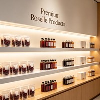 Gedroogde Roselle Calyx grondstof voor fruitthee, dranken, taart, bloemige kruiden, wierook, zeep, masker, shampoo, extractproductie