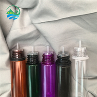 CHAUDE Bouteille en plastique PET V3 de 10ml 20ml 30ml 60ml 100ml Bouteilles compte-gouttes liquides pour jus Bouteille à presser d'huile essentielle
