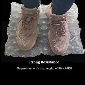 JSD 20/30/32/40/60cm * 300m HDPE 풍선 투명 에어 버블 PE 에어 쿠션 필름 보이드 필 포장 롤 - Product Image 2