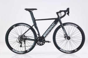 Bicicletta in lega di alluminio 700C Mountain Bike da strada con freni a doppio disco a velocità variabile e <span class=keywords><strong>manubrio</strong></span> a goccia per uomini e donne adulti - Product Image 4