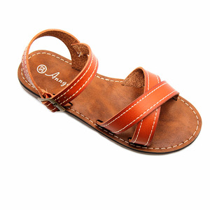 Sandali estivi per bambini <span class=keywords><strong>con</strong></span> testa aperta a punta rotonda antiscivolo <span class=keywords><strong>scarpe</strong></span> basse cucite per auto sandali da spiaggia Casual per ragazze - Product Image 2