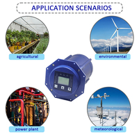 Station météo intelligente industrielle 4G/GSM à piles, enregistreur de données Modbus, manomètre, personnalisable OEM