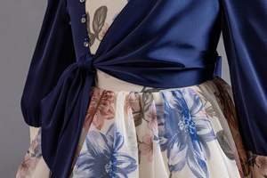 ชุดเดรสปาร์ตี้งานแต่งงานเสื้อคลุมยาวสำหรับเด็กผู้หญิงวัยรุ่น AC187 - Product Image 6