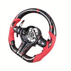 Volante de Cuero y Fibra de Carbono con Calefacción Personalizado para <span class=keywords><strong>BMW</strong></span> G20 G28 G29 G30 G32 G38 Serie 3 <span class=keywords><strong>320i</strong></span> 325i 330i M3 M4 M5 X1 X2 X3 - Product Image 3