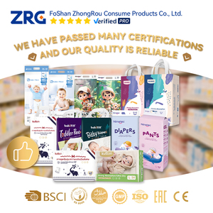 <strong>Babe</strong>-micci Aloe Vera Essential <strong>Oil</strong> Wetness Indicator Disposable T-tape Baby Diapers 3D Leak Prevention Soft Breathable Babies - Product Image 5
