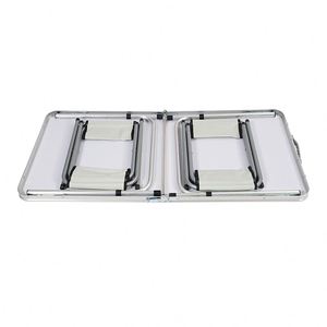 Outdoor Foldable Aluminum Alloy Dining <b>Table</b> for Courtyard Barbecue Park - Product Image 3