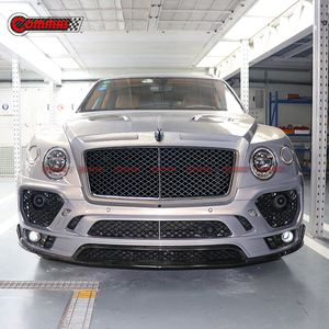 ชุดแต่งตัวถังคาร์บอนไฟเบอร์ครึ่งคันสไตล์ MSY สำหรับ Bentley Bentayga ปี 2016 ประกอบด้วยลิ้นกันชนหน้า คิ้วล้อ ฝาครอบกระจกมองข้าง และชุดสปอยเลอร์หลัง - Product Image 2