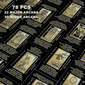 Benutzer definierte Druck schwarze <span class=keywords><strong>Tarot</strong></span> karten und Orakel Großhandel <span class=keywords><strong>Tarot</strong></span> karte russische Version <span class=keywords><strong>Tarot</strong></span> karten calsic - Product Image 1