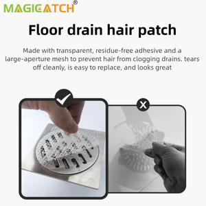 Magicatch Confezione da 10 Coperchi per Scarichi Durevoli a 16 Maglie, Ecologici, Monouso, Anti-insetti, Impermeabili con Adesivo per Scarichi e Lavelli - Product Image 4