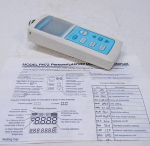 เซ็นเซอร์วิเคราะห์ Yokogawa รุ่นดั้งเดิมและรุ่นใหม่ PH71/PH72 เครื่องวัดค่า PH/ORP แบบพกพาพร้อมหน้าจอแสดงผลดิจิตอล - Product Image 6