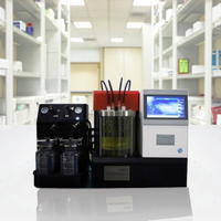 Viscosímetro de aceite lubricante ASTM D445, instrumento de medición, productos petrolíferos, máquina de viscosidad cinemática