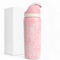 Bouteille d'eau isotherme en acier inoxydable 32 oz, maintien au froid pendant 24 heures, anti-fuite, compatible lave-vaisselle, pour les voyages, le sport et les activités de plein air