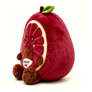 Jouet en peluche en forme de grenade, animal en peluche doux pour enfants de 3 ans et plus, oreiller anti-stress unisexe - Product Image 1