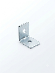 Iron Furniture Corner Bracket Zinc Coated Powder Coated Right Angle Corner Connector for <b>Cabinet</b> Wardrobe Shelf Table Chair <b>Bed</b> - Product Image 1
