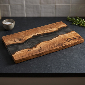 Plateau de table basse en résine de bois de manguier, vente en gros |   Meubles en époxy faits à la main - Product Image 3