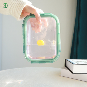 Juego <span class=keywords><strong>de</strong></span> Recipientes <span class=keywords><strong>de</strong></span> Vidrio <span class=keywords><strong>de</strong></span> Borosilicato con Tapa Hermética para Almacenamiento <span class=keywords><strong>de</strong></span> Alimentos, Recipientes Herméticos para Lonchera <span class=keywords><strong>de</strong></span> Adultos, Venta al por Mayor <span class=keywords><strong>Personalizada</strong></span> - Product Image 3