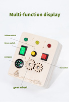 COMMIKI juguetes para niños brújula educativa placa de circuito niños juguetes educativos vástago eléctrico juguetes de aprendizaje educativos