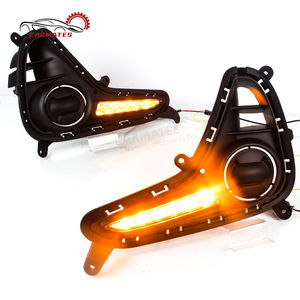 Productos de Gran Venta CARMATES <span class=keywords><strong>2023</strong></span>, Faros Delanteros LED DRL, Luces de Circulación Diurna y Faros Antiniebla para <span class=keywords><strong>Hyundai</strong></span> <span class=keywords><strong>Grand</strong></span> <span class=keywords><strong>I10</strong></span> 2017 2018 - Product Image 2