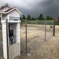 Clôture de sécurité en treillis métallique Brc populaire, treillis métallique Brc, 65 panneaux, fer léger, clôture électrique, panneau de clôture de jardin