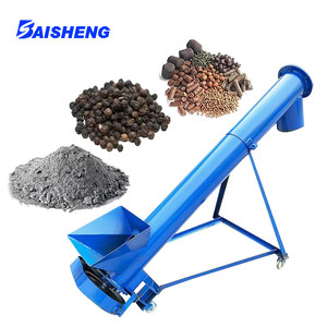 Bán chạy nhất có thể điều chỉnh tốc độ mới hạt vít vít băng tải thực phẩm cấp thép không gỉ ống tròn xoắn ốc băng tải với Phễu - Product Image 3