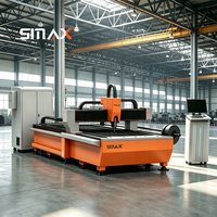 Machine de découpe laser à fibre industrielle 12KW 3015 avec lit de fraisage en fonte pour tôles métalliques CNC