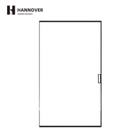 Système de porte coulissante à rail dissimulé HANNOVER, gain de place, fonctionnement fluide, prévention des incendies, intérieur, salon, chambre