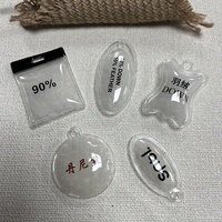 Étiquette gonflable personnalisée en plume de canard à air étiquette volante pour veste vêtements
