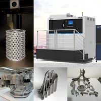 Optimisation DFM personnalisée, impression 3D SLM personnalisée gratuite, tuyaux d'échangeur de chaleur en alliage de cuivre, pièces métalliques imprimées en 3D