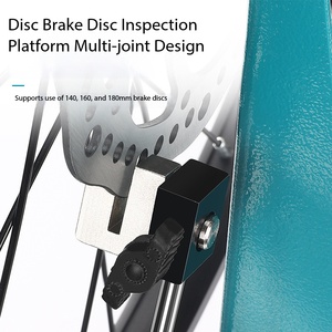 Support <span class=keywords><strong>de</strong></span> centrage <span class=keywords><strong>de</strong></span> roue <span class=keywords><strong>de</strong></span> vélo portable et léger avec installation à dégagement rapide, réglage multi-articulations en acier à haute teneur en carbone pour réparation - Product Image 3