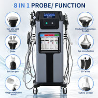 Machine de soin du visage Hydro Beauty en gros, Aqua Peeling Oxygen Jet 8 en 1, appareil de nettoyage de la peau, prix d'usine
