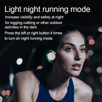Auriculares inalámbricos deportivos con micrófono, cascos IPX5 impermeables con ganchos para las orejas, Bluetooth, estéreo HiFi para teléfono