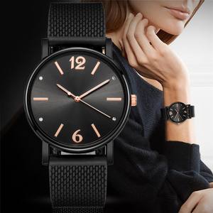 <span class=keywords><strong>Montre</strong></span> pour femme, style simple et tendance, style <span class=keywords><strong>magazine</strong></span>, style Ins, quartz, bracelet en silicone 10 mm, <span class=keywords><strong>montre</strong></span> pour étudiante - Product Image 1