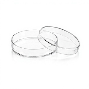 Placa de Petri P003-19-00-J de 75 mm. Pipeta cuentagotas de vidrio borosilicato premium, directo de fábrica, para cosméticos y productos farmacéuticos de Tailandia. - Product Image 1