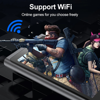 Hbnkh Meilleur lecteur MP4 WiFi Android de 2,8 pouces avec diffusion en streaming et musique sans perte, mini lecteur de musique pour enfants avec écran d'affichage