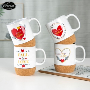 <span class=keywords><strong>Tazza</strong></span> <span class=keywords><strong>Personalizzata</strong></span> all'Ingrosso 14 oz <span class=keywords><strong>per</strong></span> <span class=keywords><strong>San</strong></span> <span class=keywords><strong>Valentino</strong></span>, <span class=keywords><strong>Tazza</strong></span> in Ceramica Bianca Opaca con Base in Sughero e Coperchio, Regalo Promozionale - Product Image 2