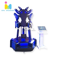 Alta tecnología VR 720 Wingsuit Birdly Flight Simulator Plataforma de movimiento 9d Vr Standing Flying Simulation Aircraft Game Machine