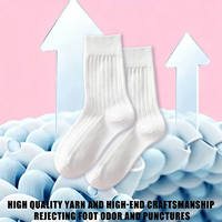 Chaussettes en coton personnalisées pour hommes et femmes avec faible MOQ, 360 °   Chaussettes de sport chaudes à motif imprimé numérique par sublimation 3D sur toute la surface