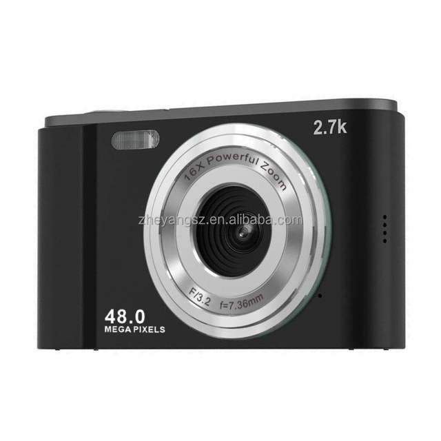 44MP 1080P 700mAh Selfie Timing LED Flashlight Compact 2.88 Inch Face Detection Compact Digital Camera