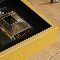 Boîte en bois de parfum de marque personnalisée de luxe Boîte à parfum de piano haut de gamme Mdf Wood Attar Arabic Boite Coffret Parfum