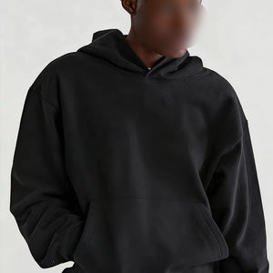 Sudaderas con Capucha de Moda Y2K de Algodón Oversized Pulóver con Logo Personalizado Ropa de Calle Unisex de Alto Gramaje Sudaderas Holgadas de Moda Ropa Unisex - Product Image 6