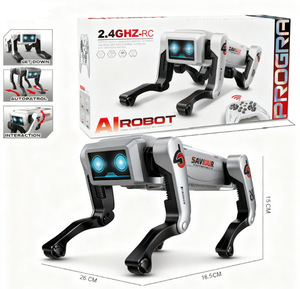 Perro Mecánico Inteligente Water Bomb con IA, Control Remoto, Juguete Robot, Funciones Programables por <span class=keywords><strong>Voz</strong></span> y Aplicación, Inducción por Gestos, Interactivo - Product Image 5