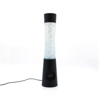 Détendez-vous et laissez-vous transporter par une lampe liquide RGB hypnotique, une veilleuse scintillante avec haut-parleur Bluetooth