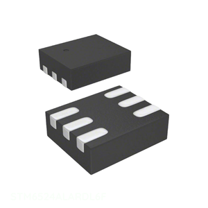 Composants électroniques Accessoires IC SUPERVISOR SMART RESET 6UDFN En stock 6 UFDFN Gestion de l'alimentation (PMIC) STM6524ALARDL6F - Product Image 1